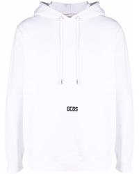 Gcds - Logo-print Cotton Hoodie - Lyst