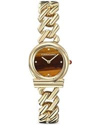 Ferragamo - Gancini Twisted 28Mm Watch - Lyst