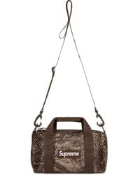 Supreme - Mesh Mini Duffle Bag - Lyst