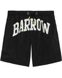 Barrow - Logo Print Swim Shorts - Lyst