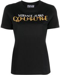Versace Jeans Couture - Logo Couture Print T-Shirt - Lyst