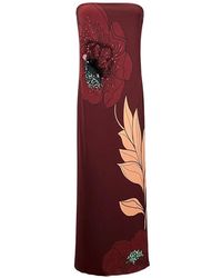 Johanna Ortiz - Petals Strapless Maxi Dress - Lyst