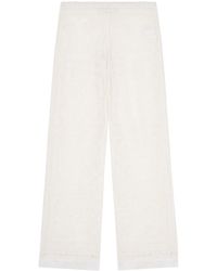 Alanui - Kiss By The Book Straight-Keg Trousers - Lyst