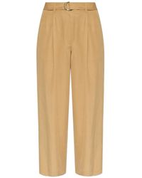 Paul Smith - Loose-Fit Pleated Trousers - Lyst