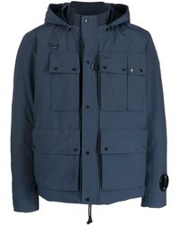 C.P. Company - Goggles-detail Hooded Jacket - Lyst
