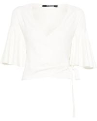 Jacquemus - The Paysan Ruffled Top - Lyst