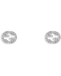 Gucci - Interlocking Ohrringe - Lyst