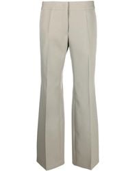 Jil Sander - Wide-leg Wool Tailored Trousers - Lyst