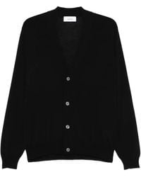 Lardini - Button-Front Wool Cardigan - Lyst