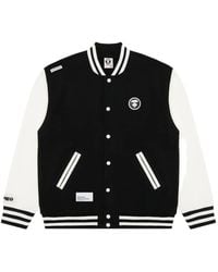 Aape By A Bathing Ape - Moonface Patch Bomber Jacket - Lyst