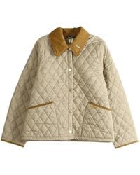 Barbour - Icons Quilted Corduroy-Collar Jacket - Lyst