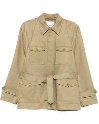 Frankie Shop - Belted Multi-Pocket Jacket - Lyst