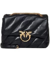 Pinko - Large Love Puff Quilted Shoulder Bag - Lyst