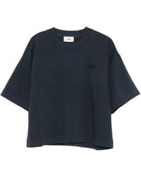 Autry - Embroidered-logo Short-sleeve T-shirt - Lyst