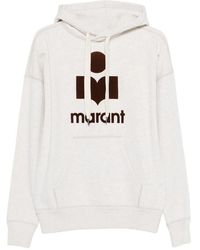 Isabel Marant - Logo-Detail Hoodie - Lyst