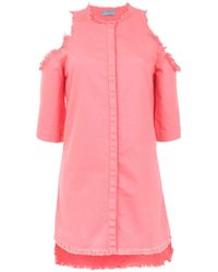 Olympiah Lima Spijkerjurk - Roze