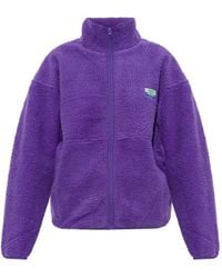 American Vintage - Hoktown Fleece Jack Met Hoge Hals - Lyst