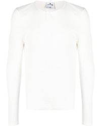 Courreges - Ribbed Knit Thermal Jumper - Lyst