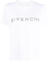 Givenchy - T-shirt Met Logo - Lyst