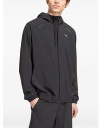 adidas - Tech Trefoil Essentials Zip-Up Hoodie - Lyst
