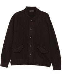 Zanone - Button-Up Rib-Trimmed Cardigan - Lyst