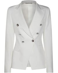 Tagliatore - Blazer con doble botonadura - Lyst