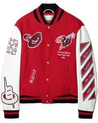 Off-White c/o Virgil Abloh - Jacket With Logo - Lyst