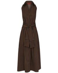 Simon Miller - Inna Striped Poplin Maxi Dress - Lyst