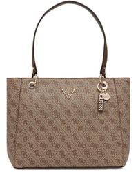 Guess - Noelle 4G Logo-Monogram Charm Tote Bag - Lyst