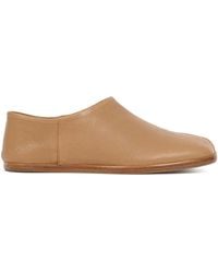 Maison Margiela - Tabi Leather Babouche Shoes - Lyst