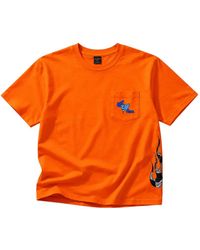 ANTI PROMO - Matty Boy Flame-Print T-Shirt - Lyst