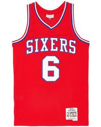 Mitchell & Ness - Débardeur Julius Erving Philadelphia 76Ers Swingman (1982-83) - Lyst