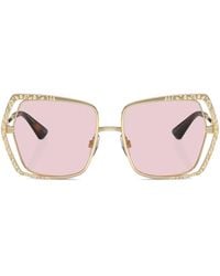 Dolce & Gabbana - Square Frame Sunglasses - Lyst