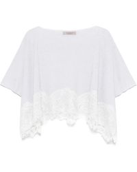 D.exterior - Lace-detail Top - Lyst