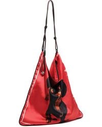 Bimba Y Lola - Dog-Print Tote Bag - Lyst