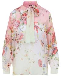 Roberto Cavalli - Floral-Print Shirt - Lyst