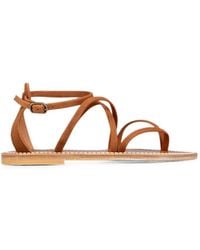 K. Jacques - Epicure Strappy Leather Sandals - Lyst