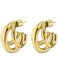 Jennifer Fisher - Pendientes Triple Lilly Huggie - Lyst