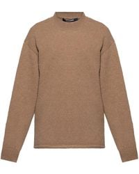 Jacquemus - Pullover Mit Tiefen Schultern - Lyst