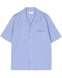 Universal Works - Road Textured Cotton Shirt - Lyst