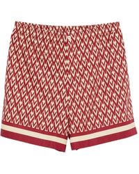 Valentino Garavani - Toute La V-Print Bermuda Shorts - Lyst