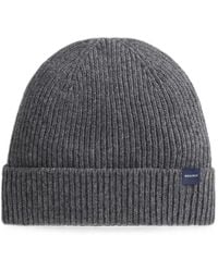 Woolrich - Ribbed-Knit Beanie Hat - Lyst