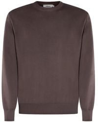 Altea - Ribbed Crew-Neck Sweater - Lyst