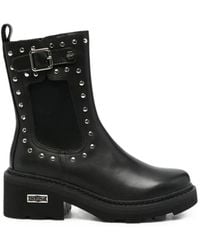 Cult - Grace Stud-Embellished Buckled Boots - Lyst