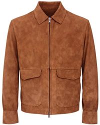 Franzese Collection - Stefano De Martino Bonded Suede Jacket - Lyst