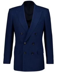 Tom Ford - Double-Breasted Wool Blazer - Lyst