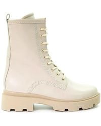 Gabor - Leather Lace-Up Boots - Lyst