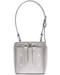 Maison Margiela - Micro Cube Leather Tote Bag - Lyst