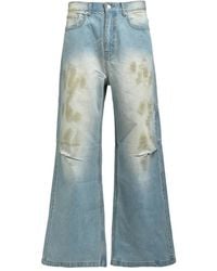 BREATH - Distressed Panelled Trousers - Lyst