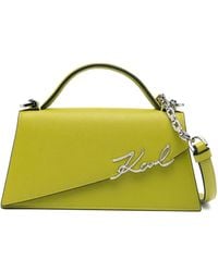 Karl Lagerfeld - Logo-Plaque Tote Bag - Lyst